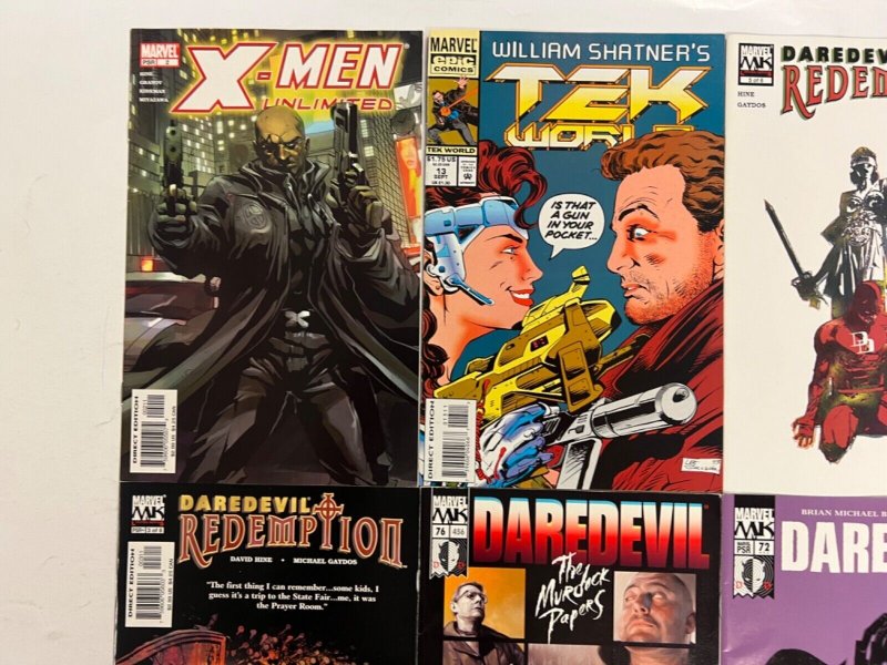 6 Marvel Comics Daredevil # 3 5 72 76 + X-Men # 2 + Tek World # 13 61 JS50