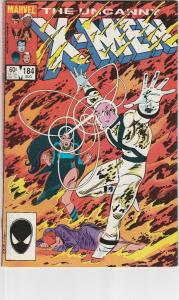 4 The Uncanny X-Men Marvel Comic Books # 184 185 186 187 Wolverine Cyclops WM6