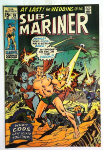 Sub-Mariner (1968 series)  #36, VF- (Actual scan)