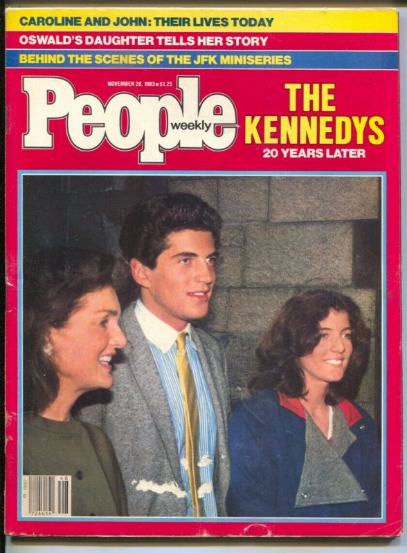 People Weekly 11/23/1983-John F Kennedy-Oswald's Daughter-Caroline Kennedy-VG