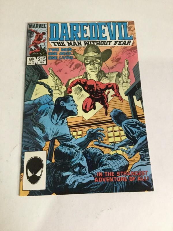 Daredevil 215 Vf Very Fine 8.0 Marvel Comics