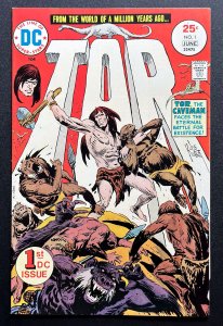 Tor #1 (1975) THE CAVEMAN - 1st App - FN/VF+!