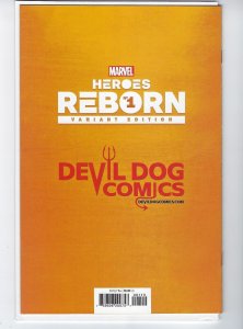 Heroes Reborn #1 Outstanding Exclusive Blade Cover by Parrillo (2021) {NM-}