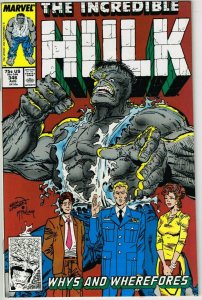 Incredible Hulk #346 (1962) - 9.0 VF/NM *Whys and Wherefores*