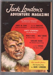 PULP:  Jack London's Adventure #1 10/1958-1st issue-Hemingway-Poul Anderson-VF