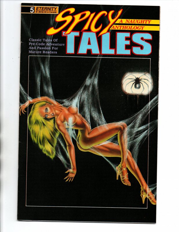 Spicy Tales A Naughty Anthology #5 - Pre-Code Comics - Eternity - 1988 - VF