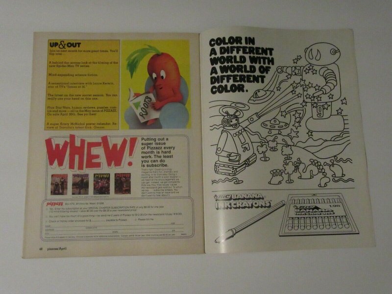 Pizzazz #7 Star Wars Star Trek April 1978 Marvel Magazine VF/NM