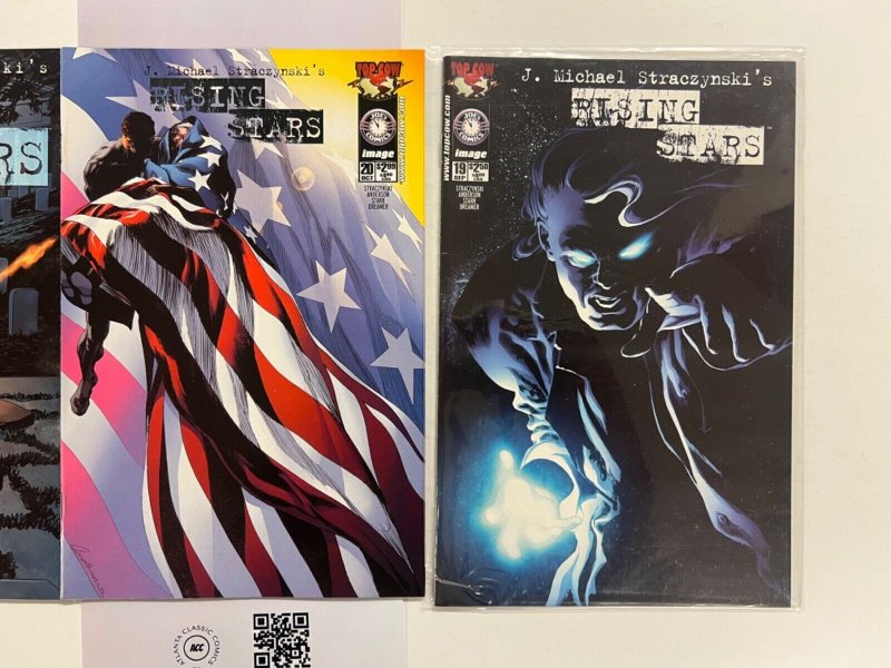 3 Rising Stars Image Comic Books # 19 20 21 78 JS31