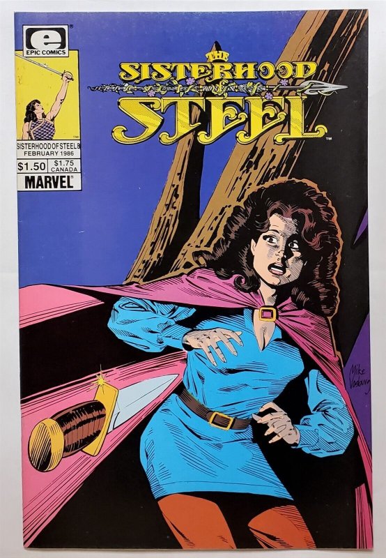 Sisterhood of Steel #8 (Feb 1986, Epic) 6.5 FN+  