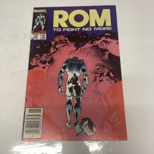 Rom (1982) # 48 (VF) Canadian Price Variant • Bill Mantlo • Marvel Universe