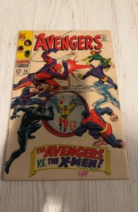 The Avengers #53 (1968)avengers vs X-men small stamp cover