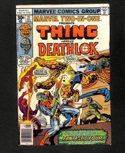 Marvel Two-In-One #27 Thing vs. Deathlok!