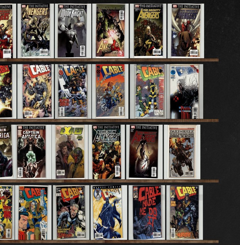 Huge Lot 140+ Comics with Cable, Ultimate Spider-Man, Exiles & More!