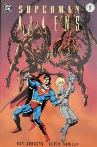 Superman vs. Aliens #1 -3 (1995)  Complete Squarebound set