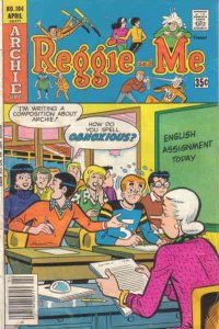 Reggie and Me #104 GD ; Archie | low grade comic April 1978 English Class