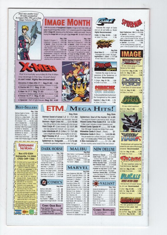 WILDCATS: COVERT ACTION TEAM #1- 8.0 - WP - Contains 2 Trading Cards - Jim Lee