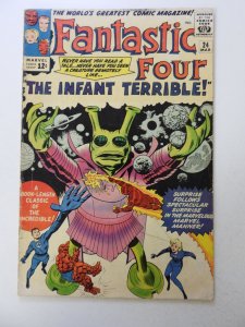 Fantastic Four #24 (1964) VG+ condition