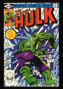Incredible Hulk (1962) #262 NM- 9.2