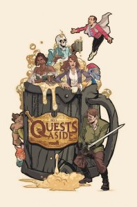 Quests Aside #1 Cover C 1:5 Gooden Variant Vault Comics 2022 EB249