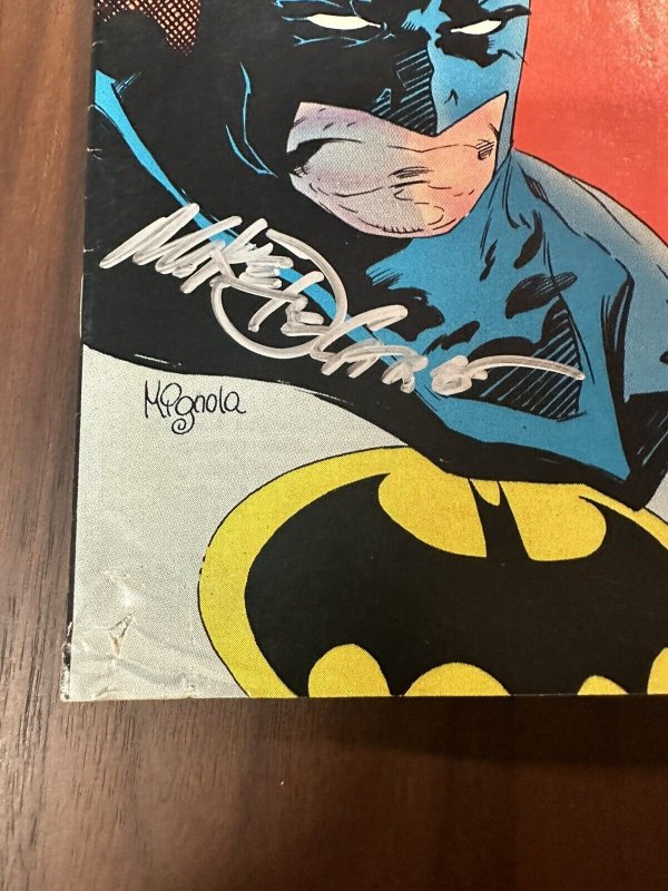 Batman #426-429 Signed Mike DeCarlo. A Death In The Family Full Set 1988 FN-