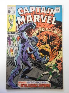 Captain Marvel #16 (1969) VG Condition see description