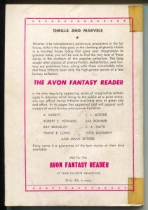 Avon Fantasy Reader #7 1948-Spicy Good Girl Art cover-Sax Rohmer-Gruber-G/VG 