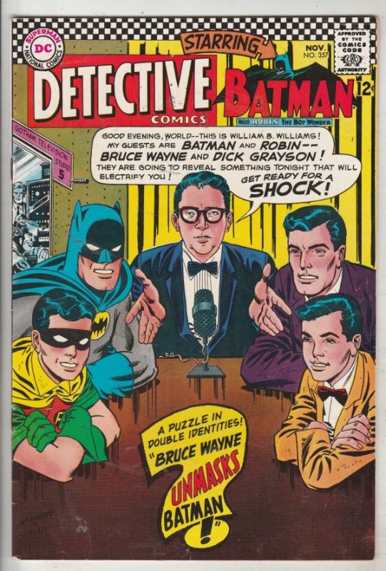 Detective Comics #357 (Nov-66) VF/NM High-Grade Batman