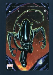 Alien #4 - 2nd. Cameo App. of Alpha Xenomorph. Walmart Variant. (9.2 OB) 2021