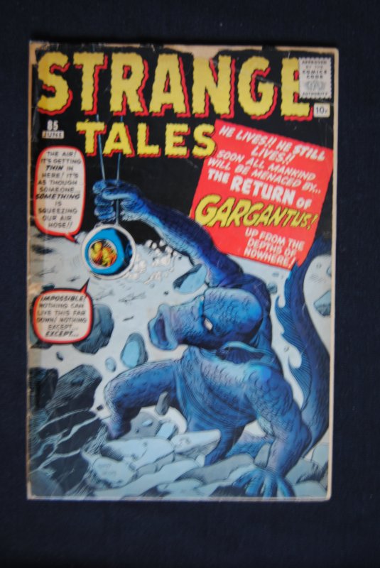 Strange Tales #85 Early Jack Kirby, Stan Lee