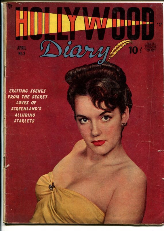 Hollywood Diary #3  1950 - Quality  -FR - Comic Book
