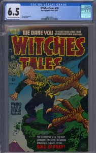 WITCHES TALES #18 CGC 6.5 LEE ELIAS PRE-CODE HORROR