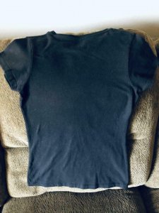 NIGHTMARE BEFORE CHRISTMAS T-SHIRT, Small used Tim Burton Jack Skellington Glows