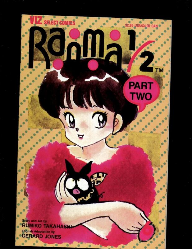 Lot of 12 Ranma Comic Books 1/2 #1 2 3 5 6 + Ranma Part 2 #1 3 4 5 6 7 8 JF20