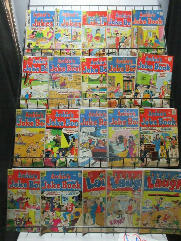 Archie Comics Reader's Lot of 23Diff Feat: Jokes Jughead Laugh Pep