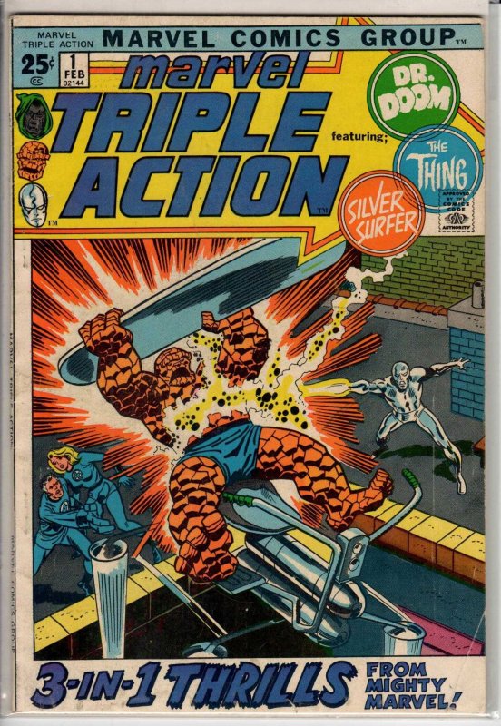 Marvel Triple Action #1 (1972) 6.5 FN+