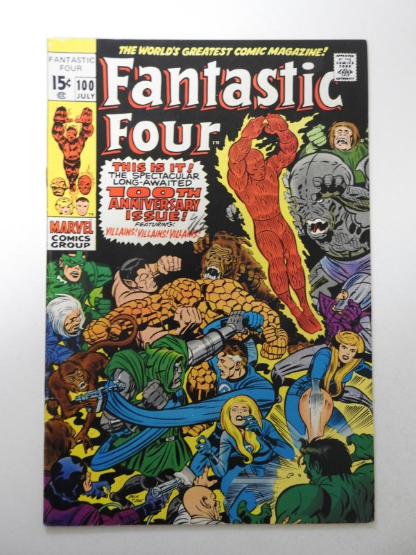 Fantastic Four #100 (1970) FN- Condition! ink fc