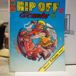 Rip Off Comics 4 Issues 1987 to 1990 in Fine condition.