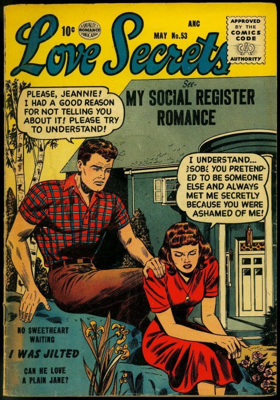 Love Secrets--#53--1956--COMIC BOOK--Quality--VG