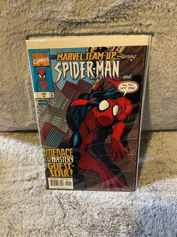 Lot of 2 Books Marvel Team-Up Starring Spider-Man # 5 & 6 (1997) Comics