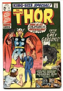 THOR ANNUAL #3-Secret Identity!-MARVEL-JACK KIRBY VF/NM