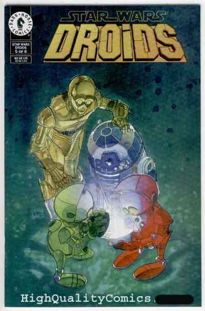 STAR WARS : DROIDS #5, Robots, Dark Horse, 1994, NM+