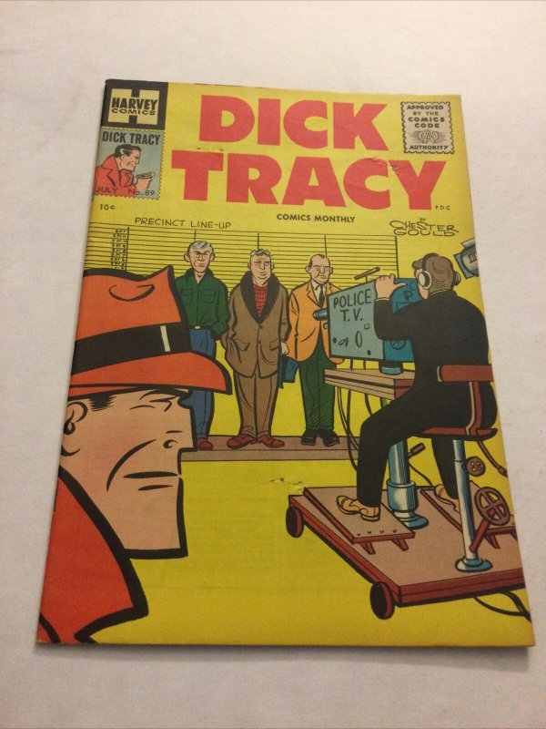 Dick Tracy 89 Fn Fine 6.0 Harvey Comics