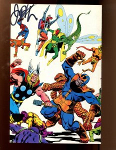 WARLOCK #6 - SIGNED BY JIM STARLIN (NM-) 1983