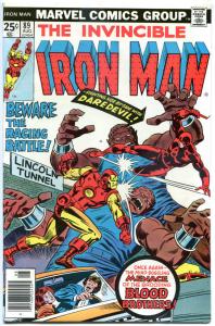 IRON MAN #89, VF, Tony Stark, DareDevil, George Tuska, 1968, more IM in store