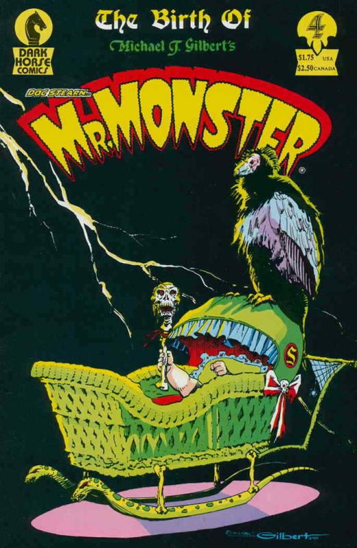 Mr. Monster #4 VF; Dark Horse | save on shipping - details inside