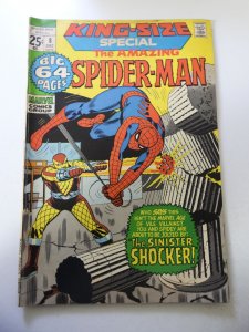 The Amazing Spider-Man Annual #8 (1971) VG Condition moisture stains