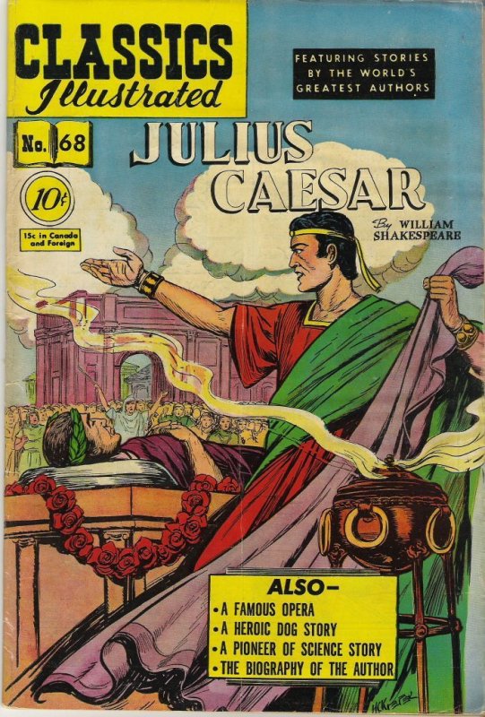 Classics Illustrated #68 (1950)  original  VG 4.0