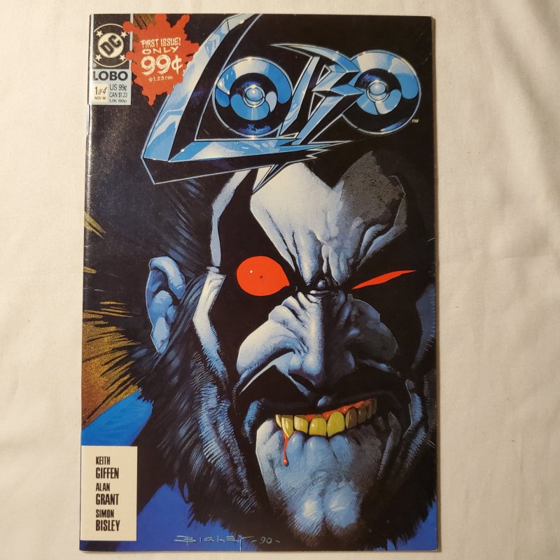 Lobo 1  Near Mint  Cover by Simon Bisley