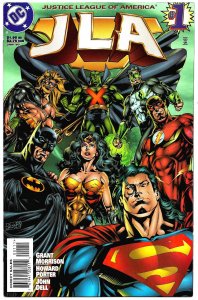 JLA #1 • #2 • #3 (Jan-Mar1997) 9.0 VF/NM 1st 3 Issues!  Grant Morrison!