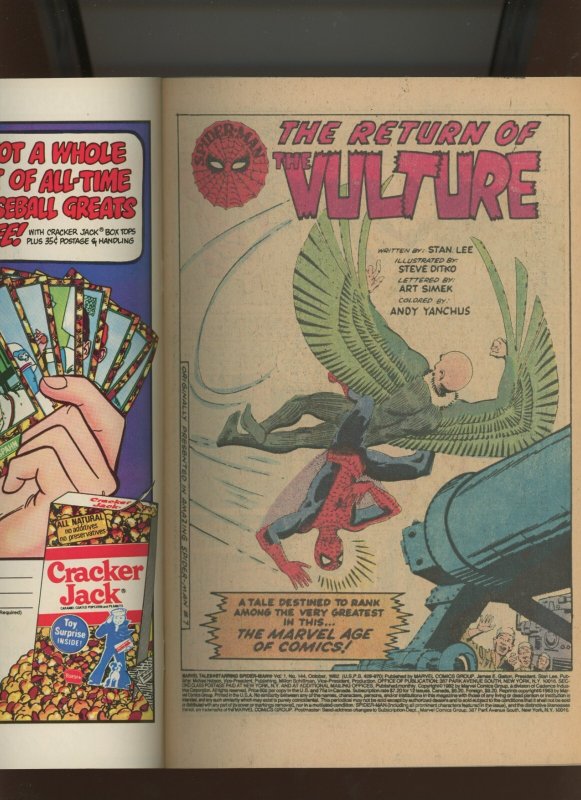 (1982) Marvel Tales Starring Spider-Man #144: DIRECT! WE COMBINE SHIPPING! (8.0)